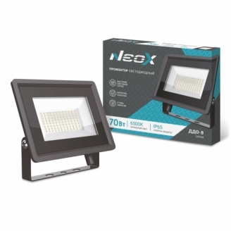 NEOX Прожектор светодиодный ДДО-8  70Вт 230В 6500К 7350Лм 105лм/Вт IP65