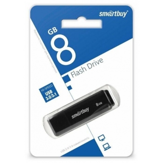 SMART BUY  Флеш-накопитель USB3.0   8GB  LM05 чёрный