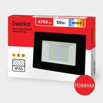 Прожектор светодиодный  Sweko SFL-SL- 50W-230-6500K BL